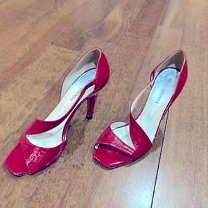 Emporio Armani red heels